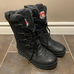 Pajar Winter Boots Black Size 38 (US 7.5)